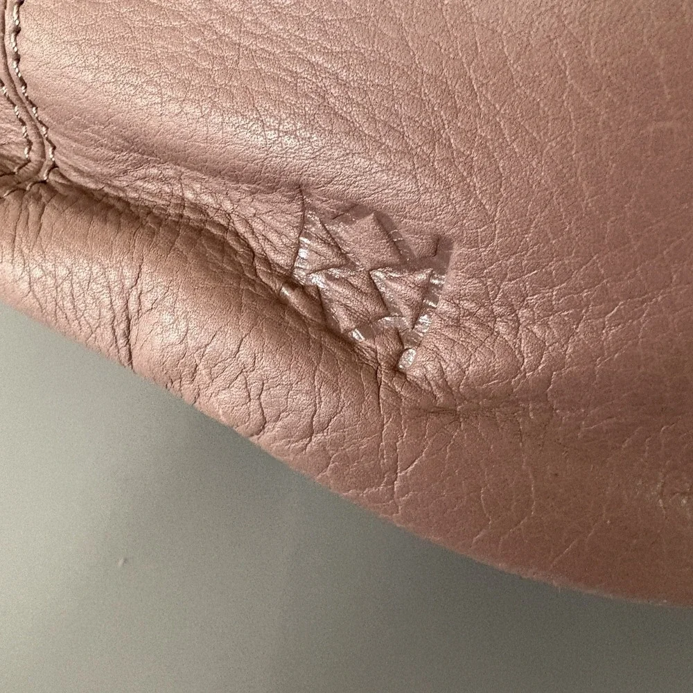 NEW CHRISTOPHER KON Leather Hobo Bag Handbag Purse Soft Pink Spring
